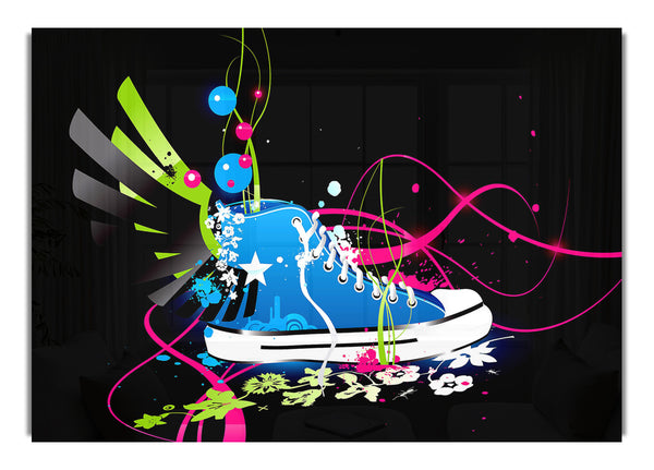 Colorful Vector Shoe Hd