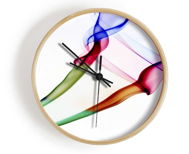 Duo Smoke Trail Clock - Wallart-Direct UK