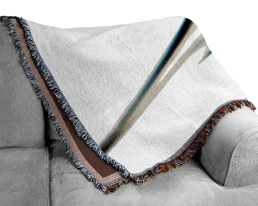 Smoke Ribbons Woven Blanket