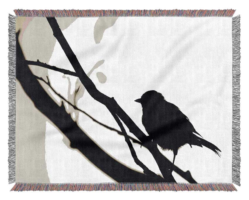 Birds Pirch Woven Blanket