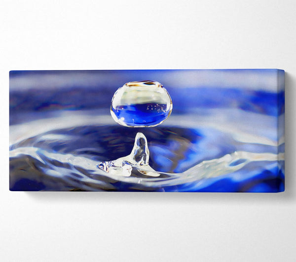 Blue Water Droplet