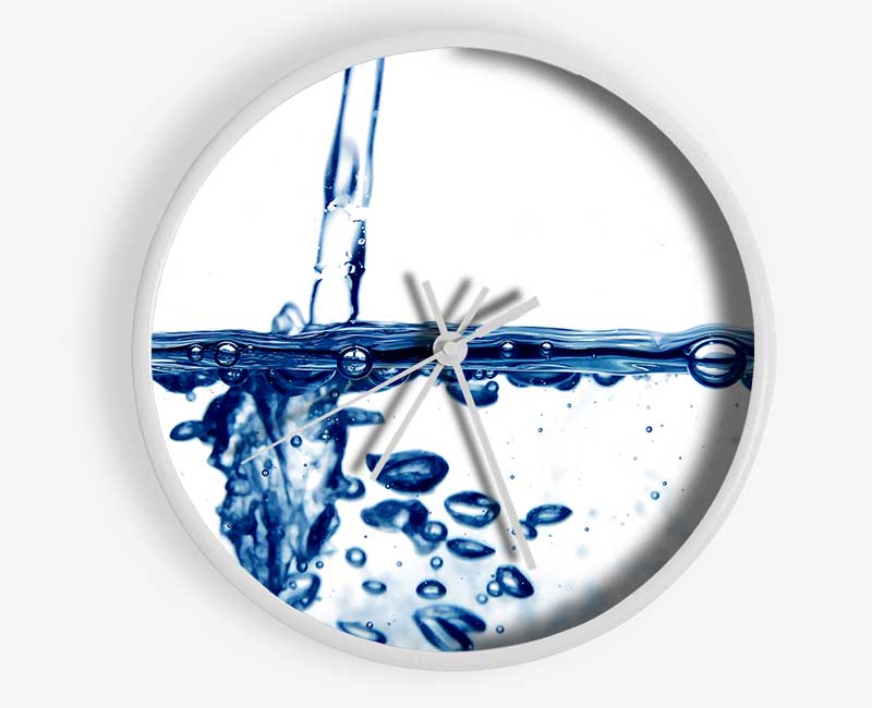 The Pattern Of Water Clock - Wallart-Direct UK