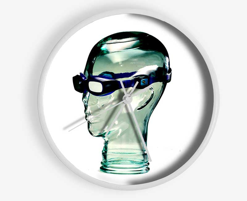 Glass Head Clock - Wallart-Direct UK