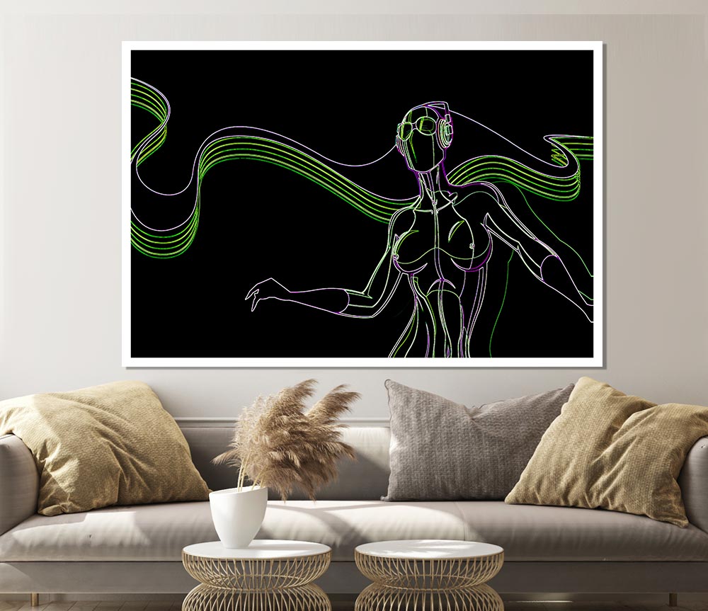 Vision Print Poster Wall Art