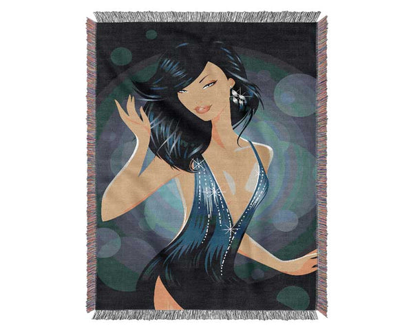 Party Girl Woven Blanket