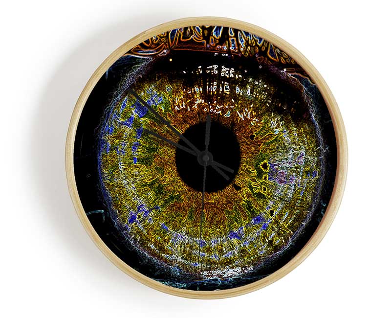 Abstract Eye Clock - Wallart-Direct UK