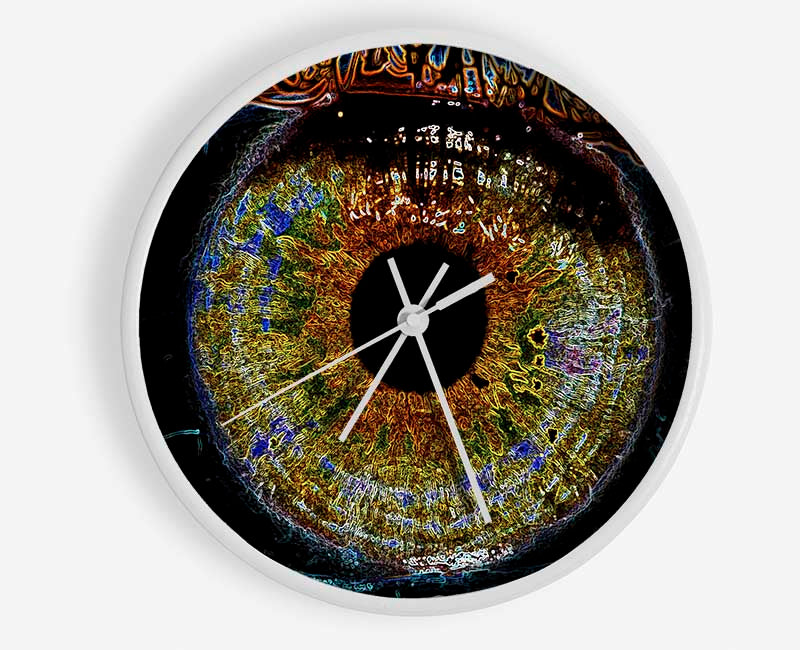 Abstract Eye Clock - Wallart-Direct UK