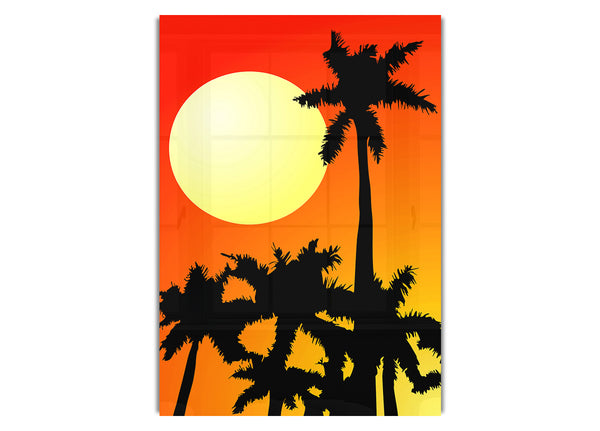 Palm Tree Sun