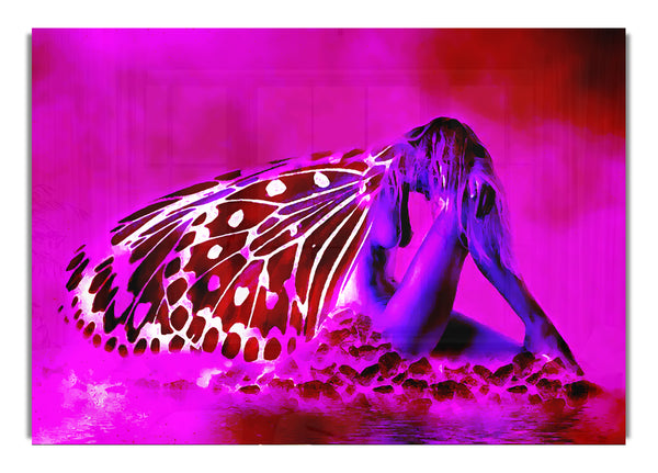 Pink Angel Wings