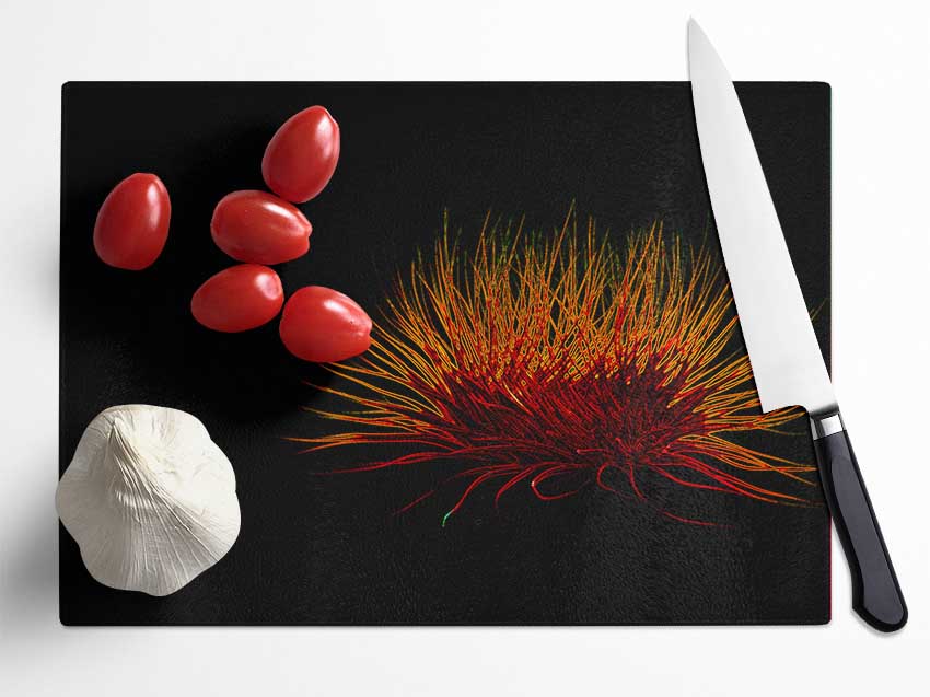 Red Thing Glass Chopping Board