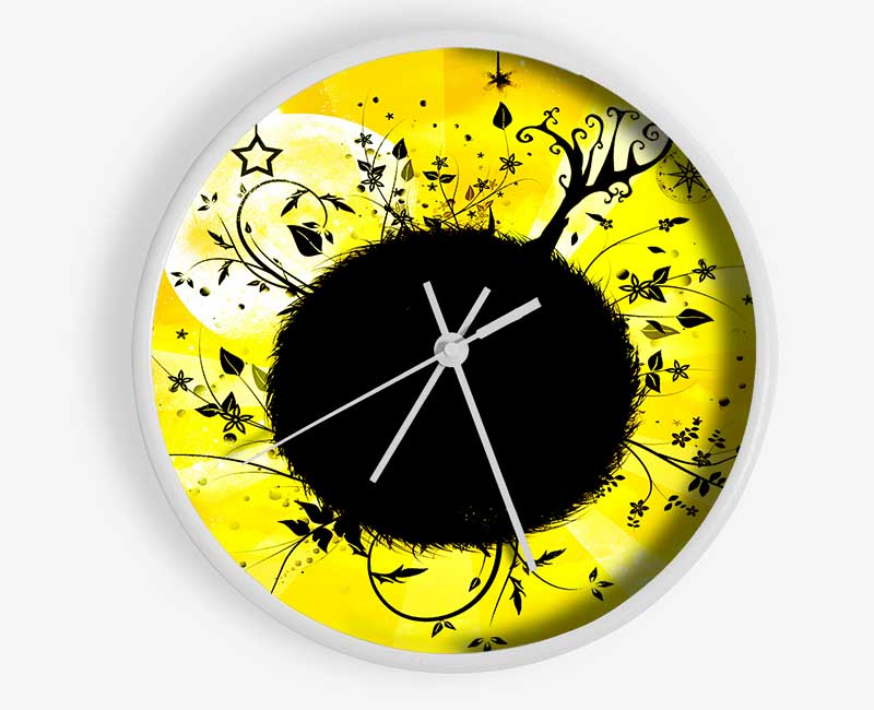 Worlds Within Worlds Clock - Wallart-Direct UK