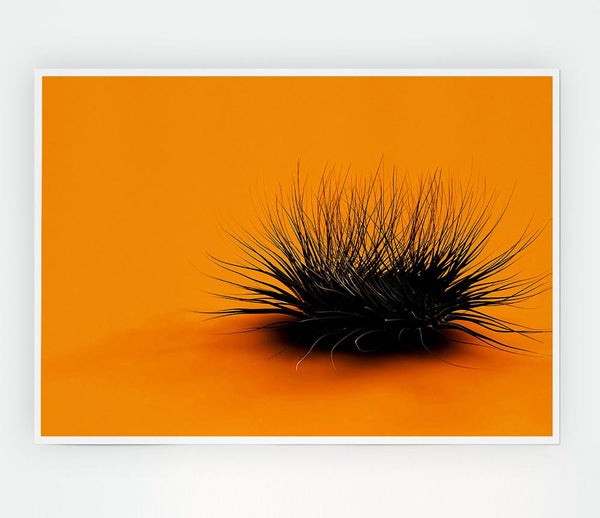 The Orange Thing Print Poster Wall Art