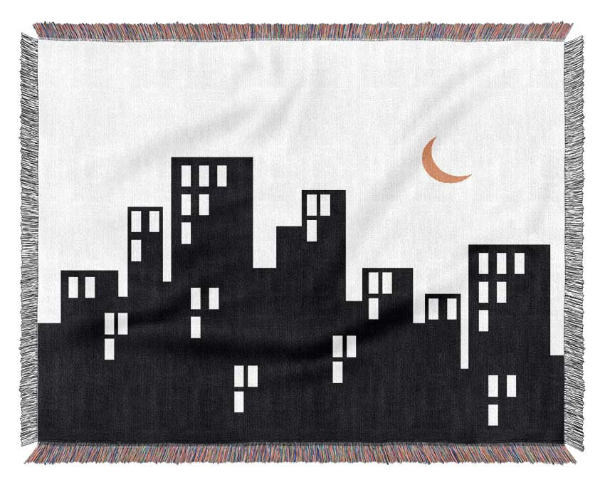 City Moonlight Woven Blanket