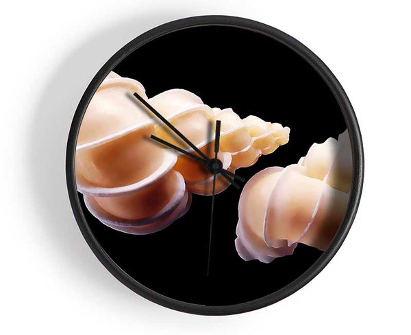 Beautiful Shell Duo Clock - Wallart-Direct UK