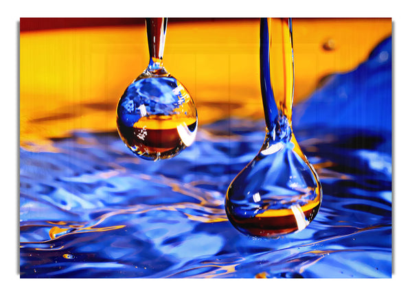 Duo Water Droplet Blue Orange