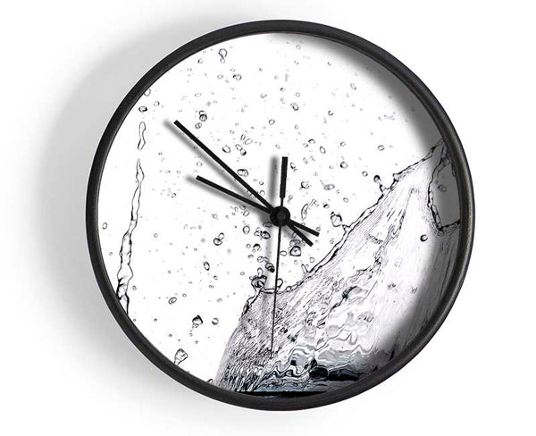 Water Splash Eruption Clock - Wallart-Direct UK