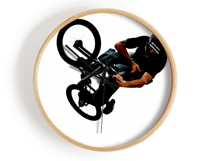 Bmx 180 Twist Clock - Wallart-Direct UK