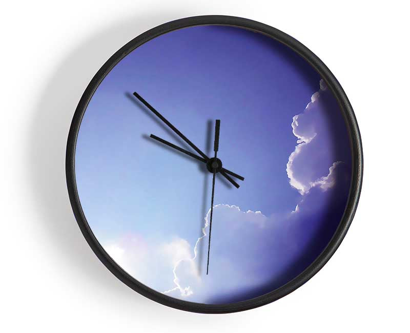 Sun Through The Clouds Clock - Wallart-Direct UK