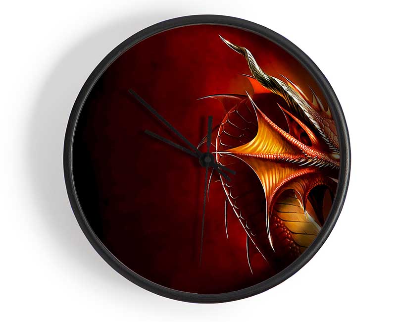 Dragons Breath Clock - Wallart-Direct UK