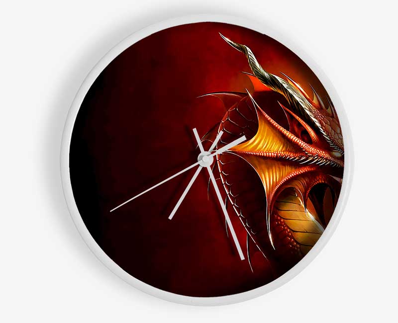 Dragons Breath Clock - Wallart-Direct UK