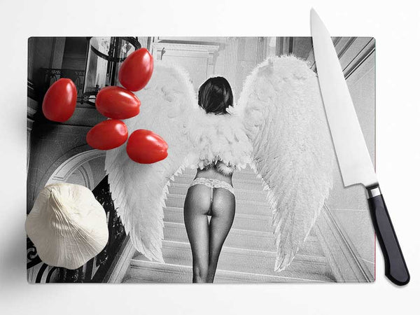 The Perfect Angel Glass Chopping Board