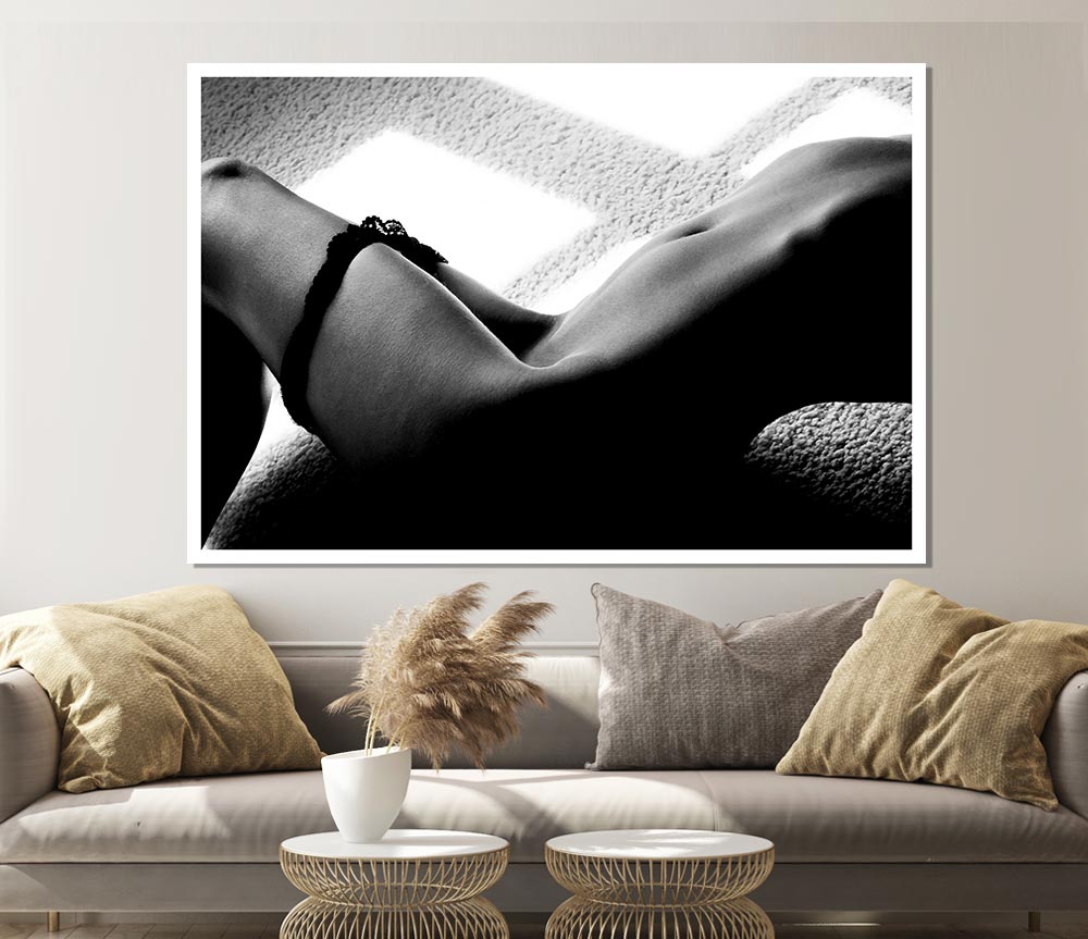 Female Form Print Poster Wall Art