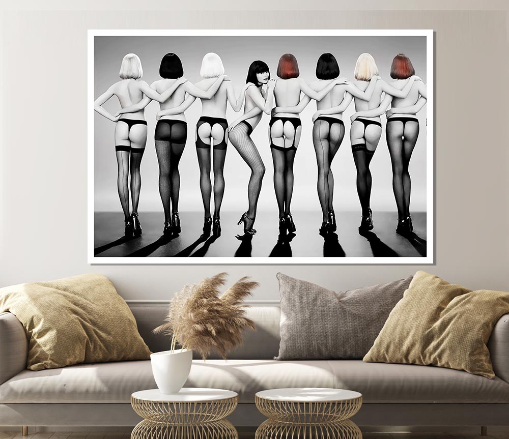 Cheeky Print Poster Wall Art