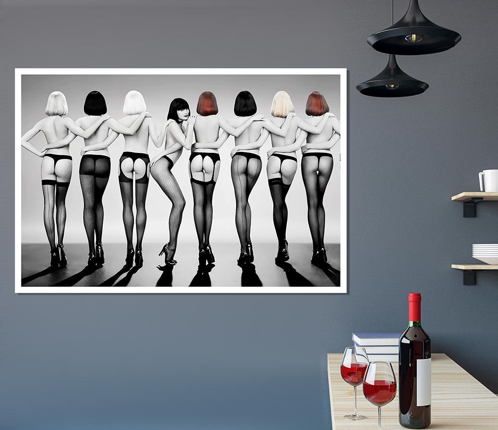 Cheeky Print Poster Wall Art