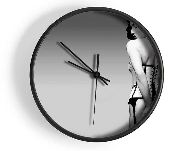 Ditta Von Teese Cheeky Clock - Wallart-Direct UK