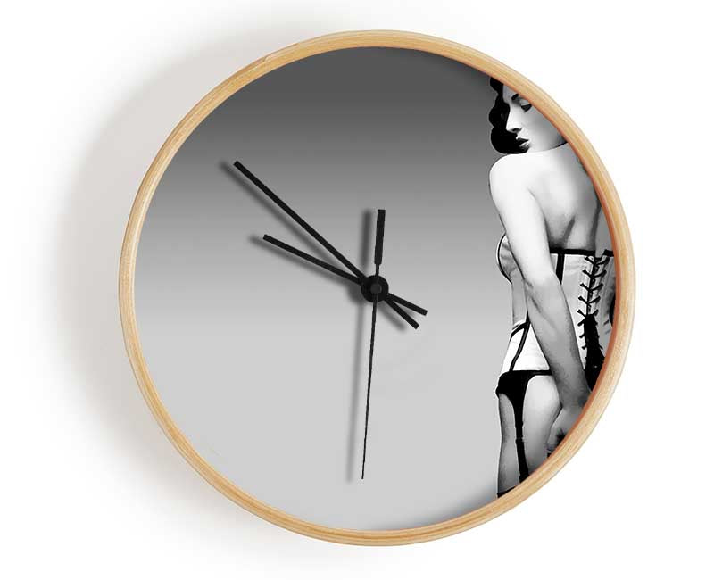 Ditta Von Teese Cheeky Clock - Wallart-Direct UK