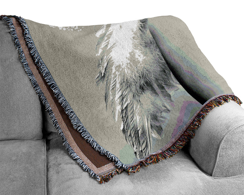 Angel Beauty Woven Blanket