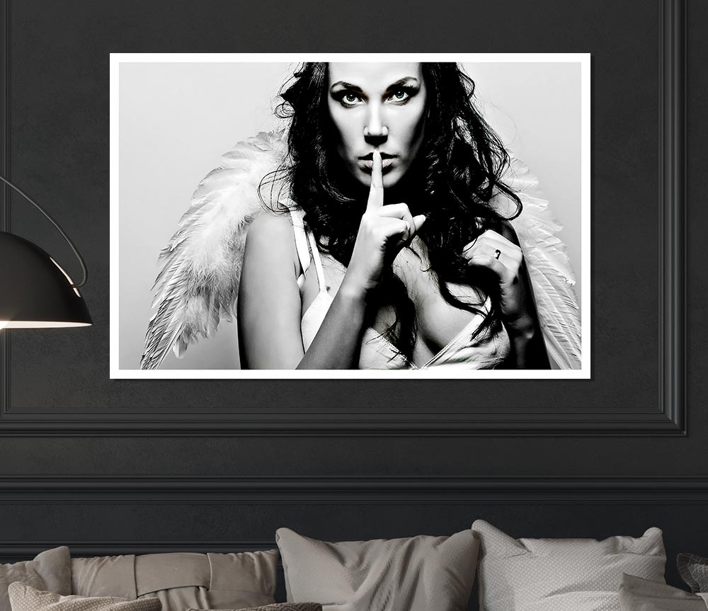 Angel Beauty Print Poster Wall Art