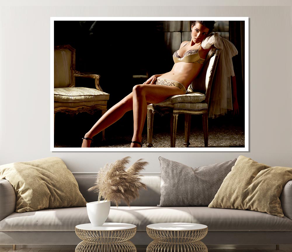 Elegant Beauty Print Poster Wall Art