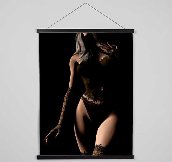 The Light Of A Woman Hanging Poster - Wallart-Direct UK