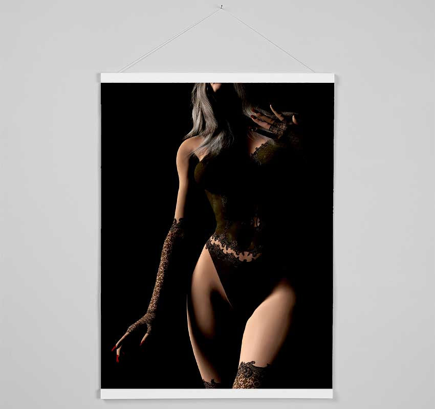 The Light Of A Woman Hanging Poster - Wallart-Direct UK