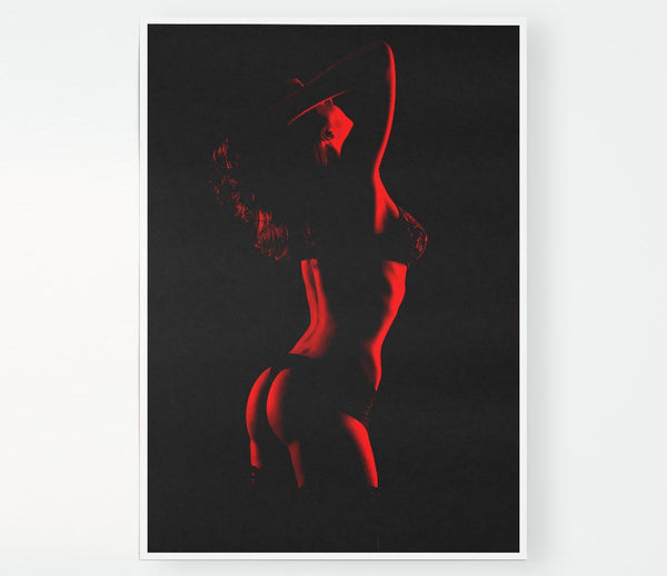 The Heat Of A Woman Print Poster Wall Art