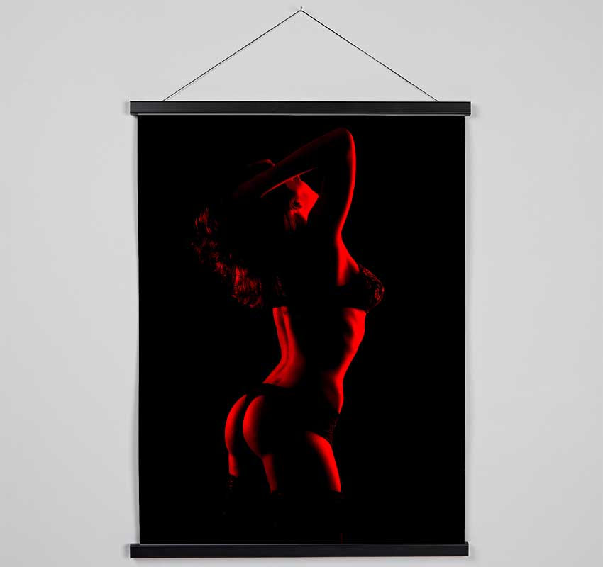 The Heat Of A Woman Hanging Poster - Wallart-Direct UK