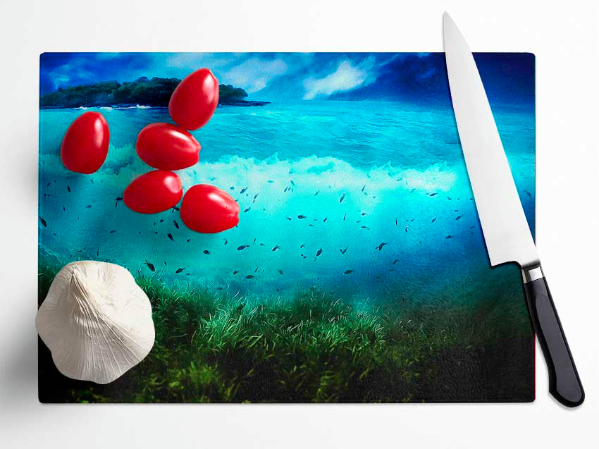 World Of Sea Glass Chopping Board