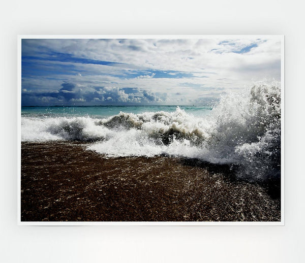 The Oceans Pull Print Poster Wall Art