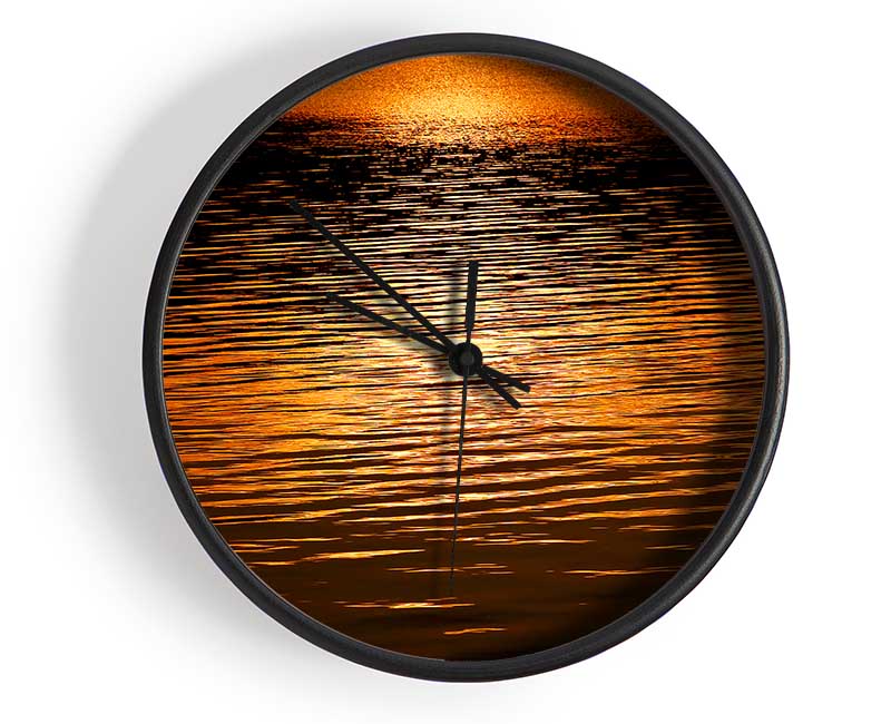 The Oceans Light Clock - Wallart-Direct UK