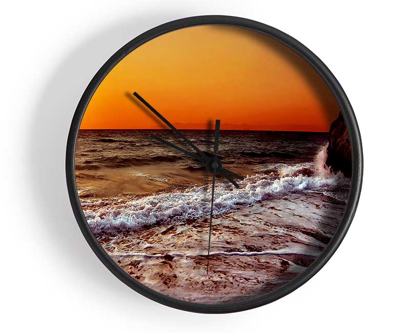 Swell Of The Ocean Sun Clock - Wallart-Direct UK