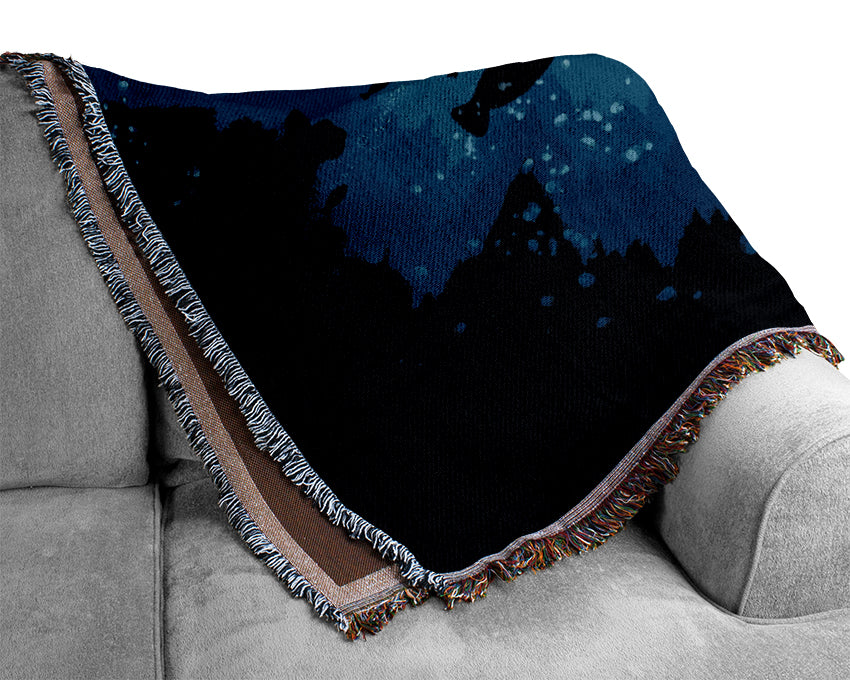 Life Under The Ocean Woven Blanket