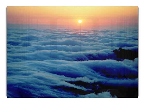 Gentle Ocean Wave Clouds