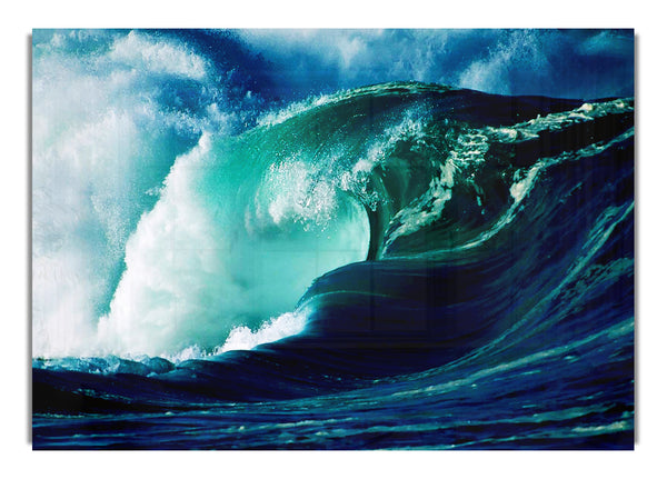 Crash Of The Waves Ocean Canvasb LD