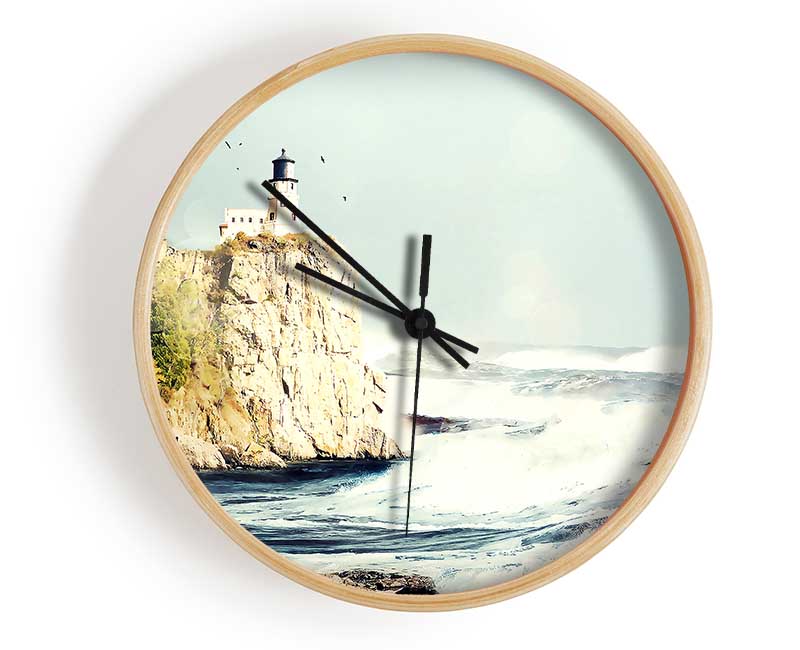 Beautiful Lighthouse Clock - Wallart-Direct UK