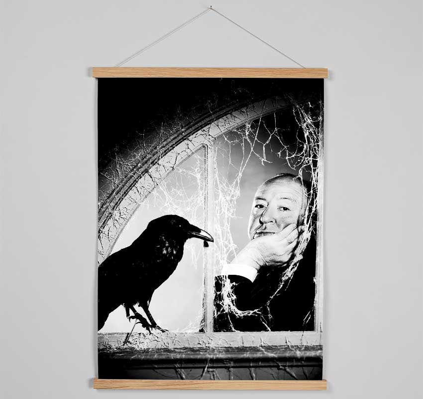 Alfred Hitchcock The Birds Hanging Poster - Wallart-Direct UK