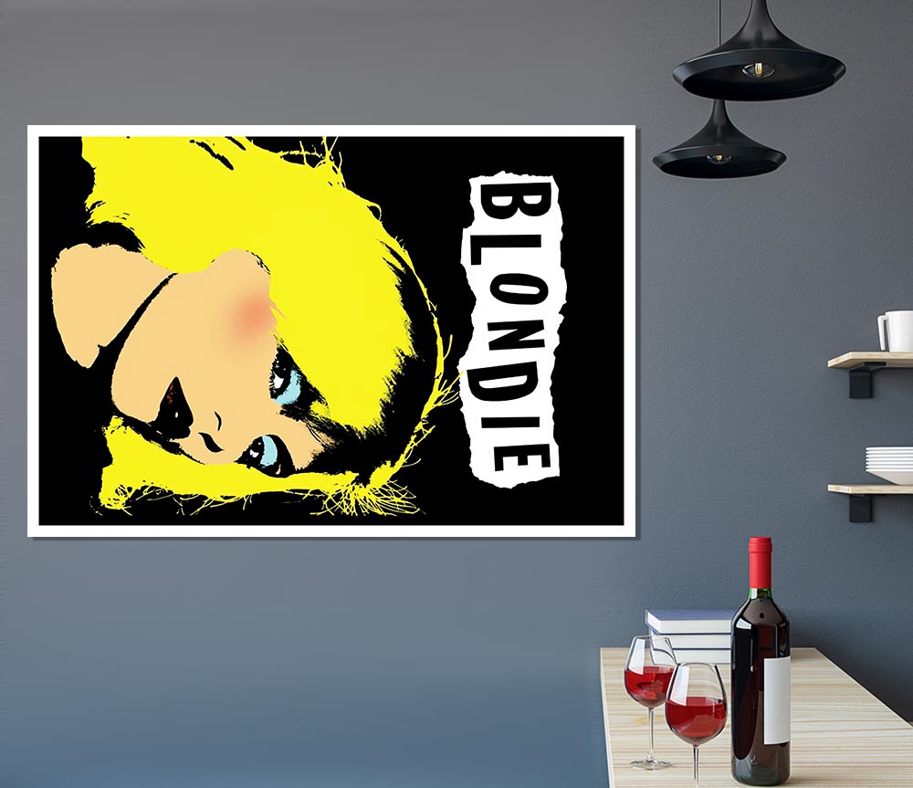 Blondie Print Poster Wall Art