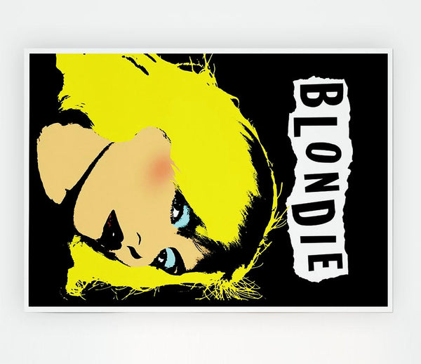 Blondie Print Poster Wall Art