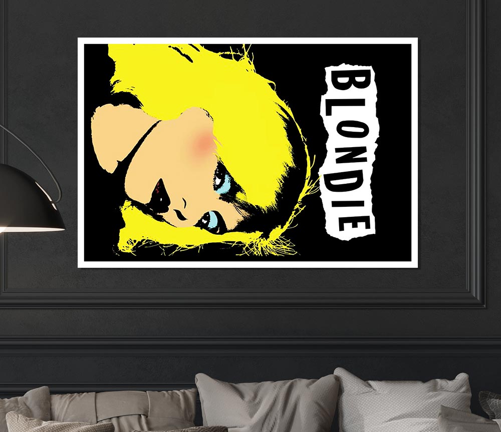 Blondie Print Poster Wall Art