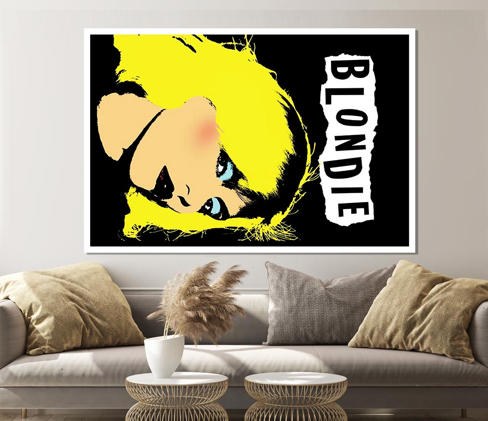 Blondie Print Poster Wall Art